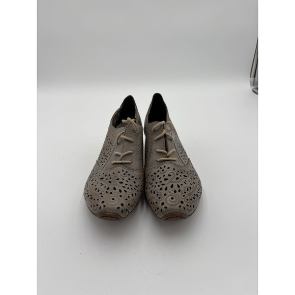 Rieker Shoes - Rieker Heeled Shoes Taupe 37‎ EU